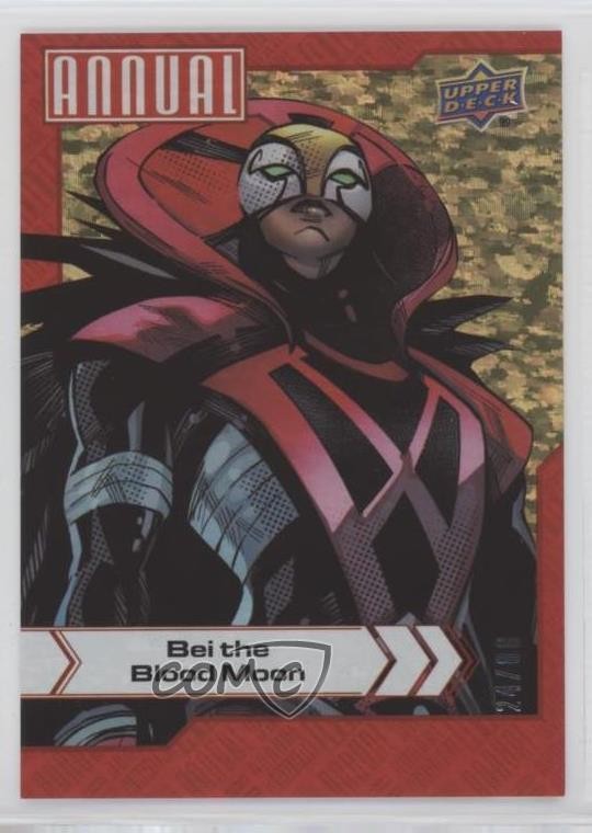 2022-23 Upper Deck Marvel Linearità Oro Annuale 24/88 Bei the Blood Moon #4 01sv