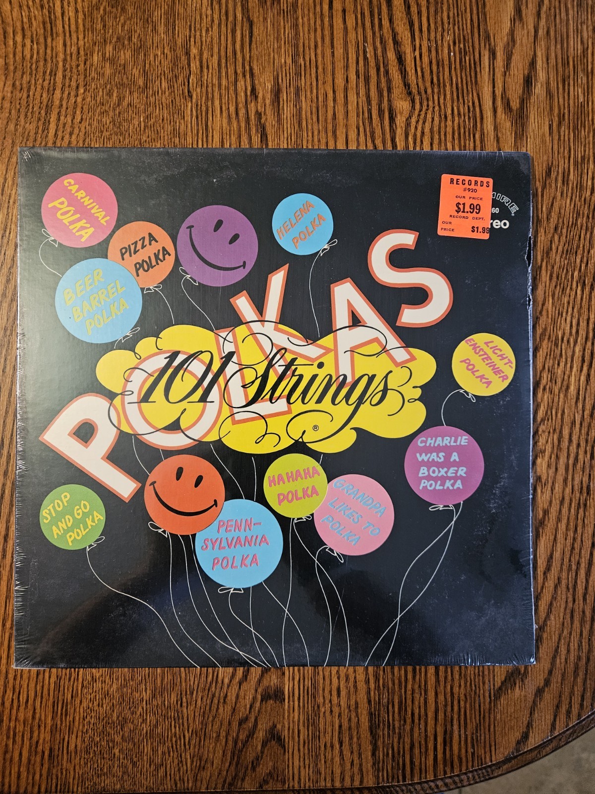 Polkas 101 Strings Vinyl Record 1972 12" 33 RPM Compilation VRA16