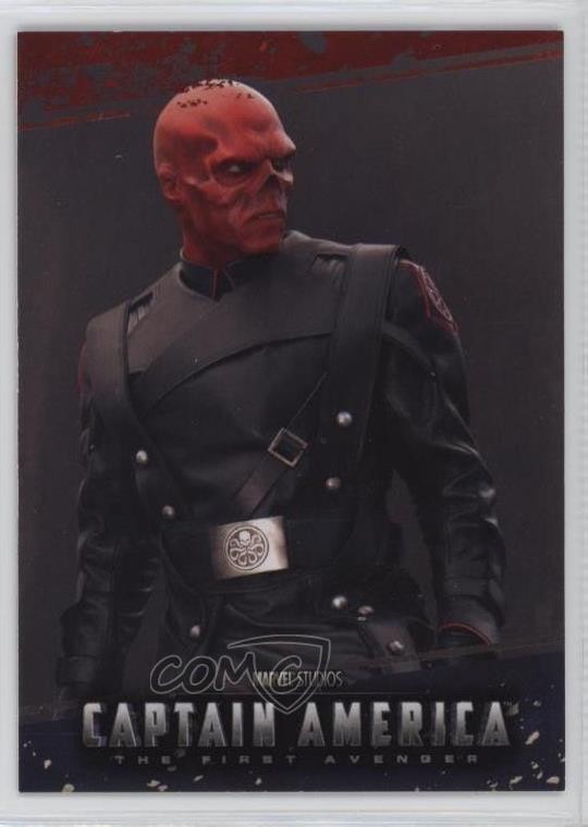 2011 Marvel Studios Captain America The First Avenger Red Skull is #71 7v7