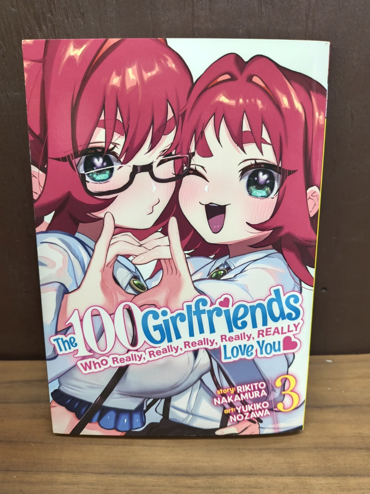 Le 100 ragazze che ti amano davvero volume 3 manga inglese