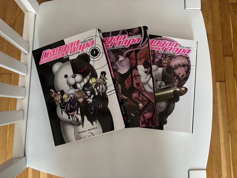 Danganronpa manga 1-3
