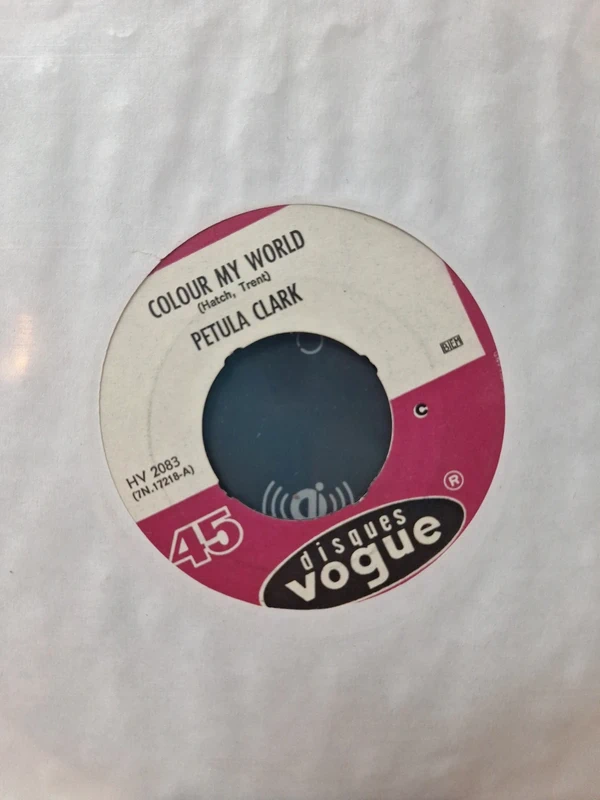 Single Petula Clark  zonder hoes