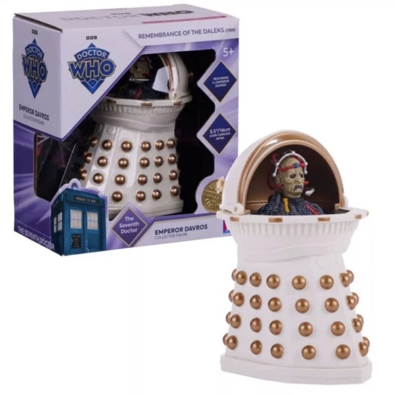 Figura Doctor Who Imperatore Davros / Ricordo dei Dalek