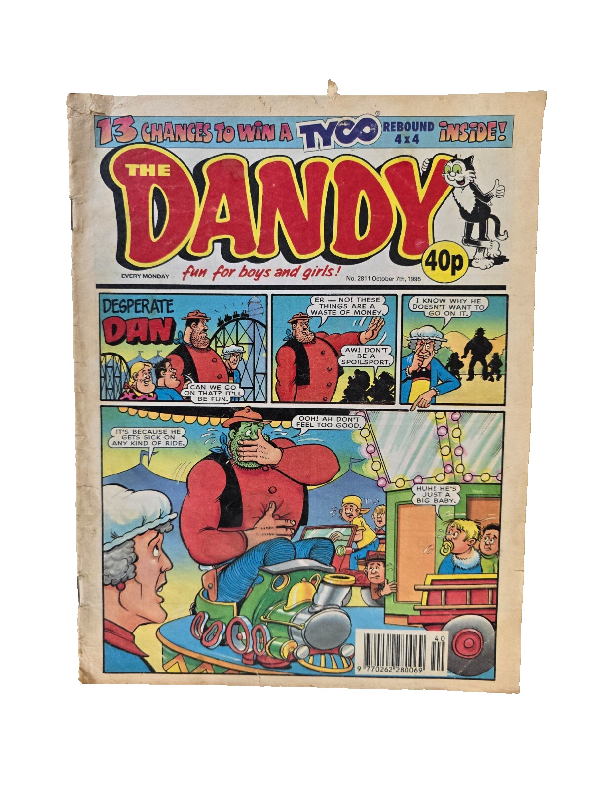 The Dandy Comic No. 2811 October 7th 1995