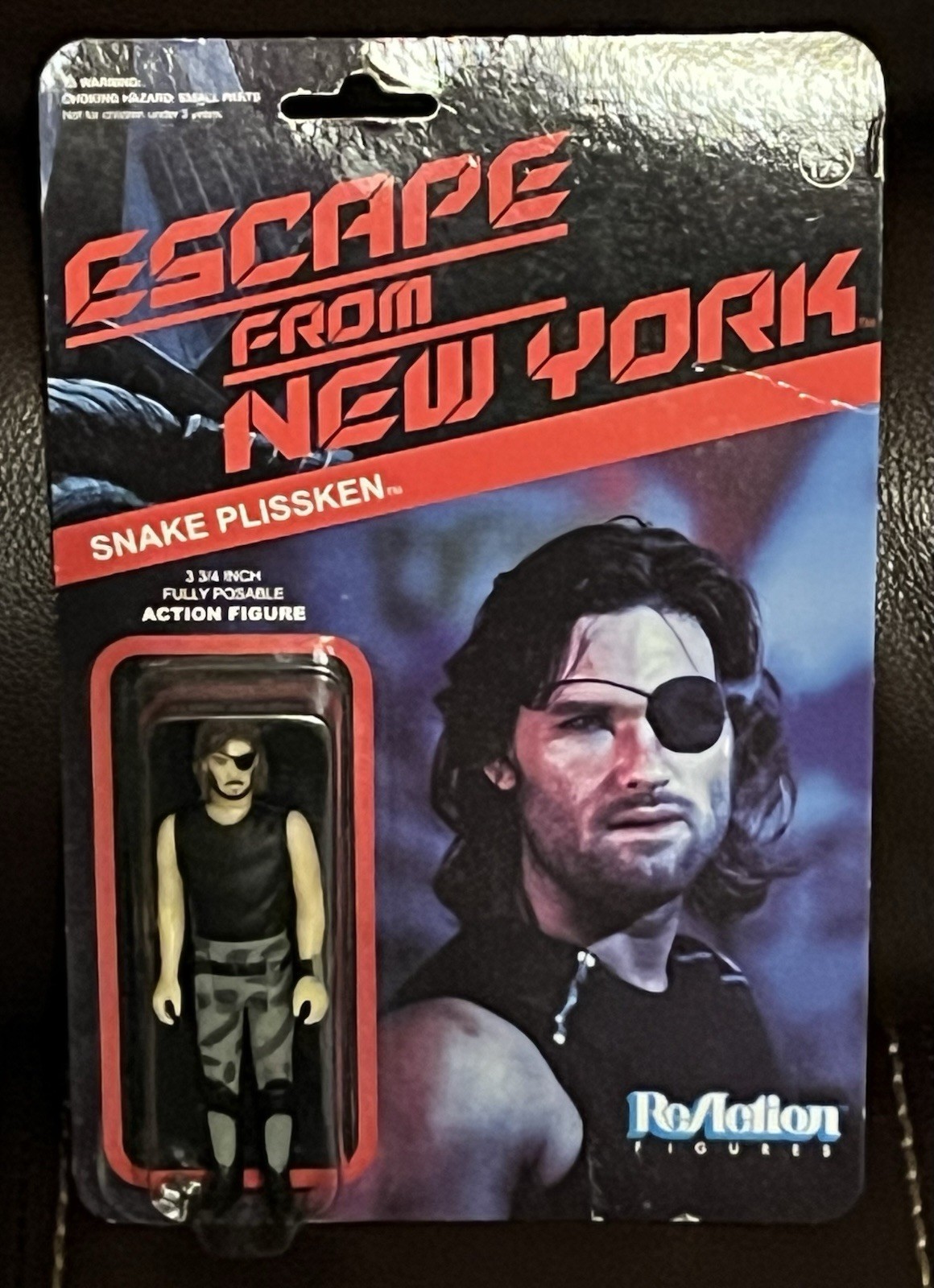 Funko X Escape From New York Snake Plissken Modellino ReAction NUOVO