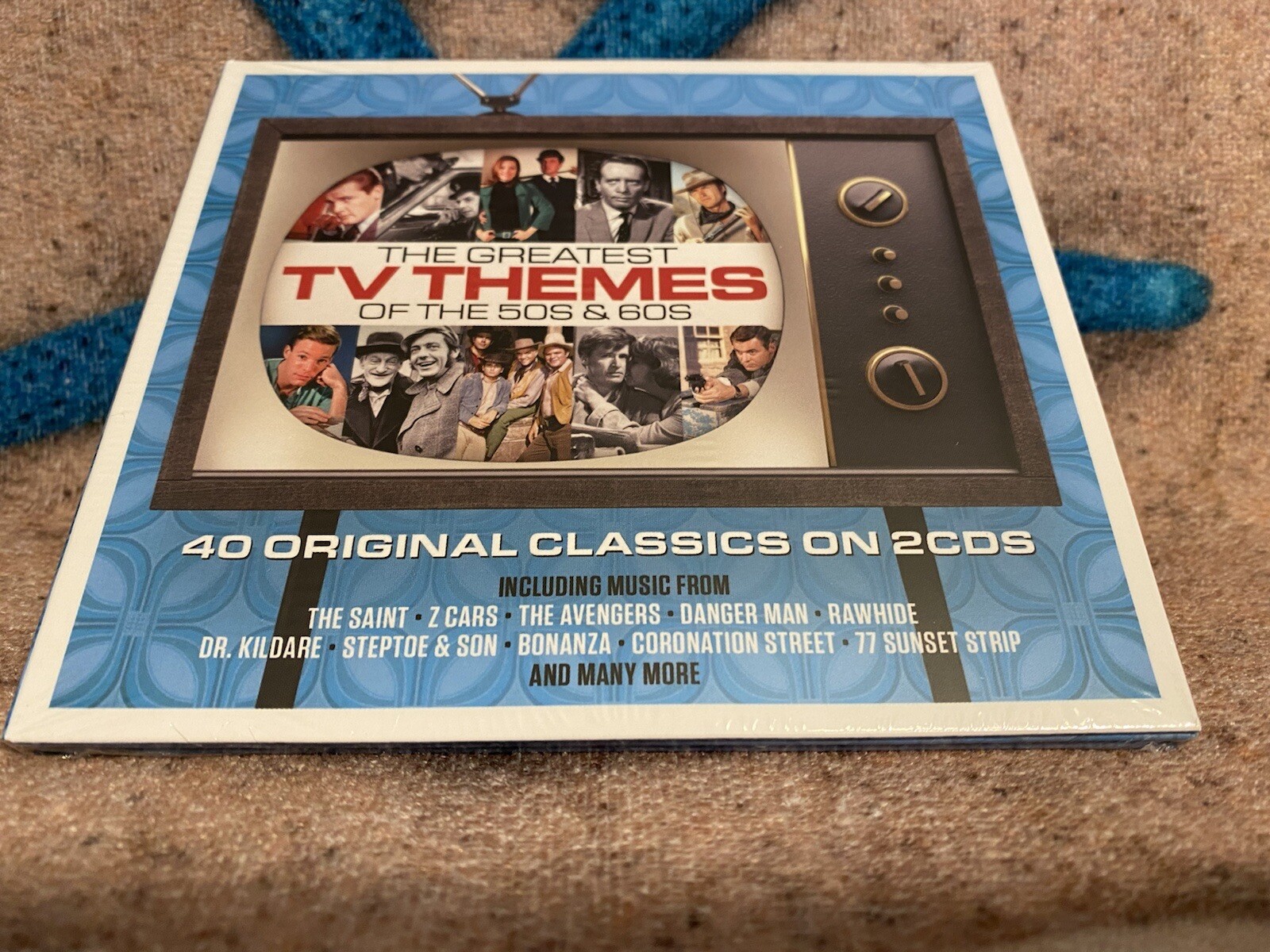 THE GREATEST TV THEMES OF THE 50S & 60S 2 CD *Sealed* Various Artists