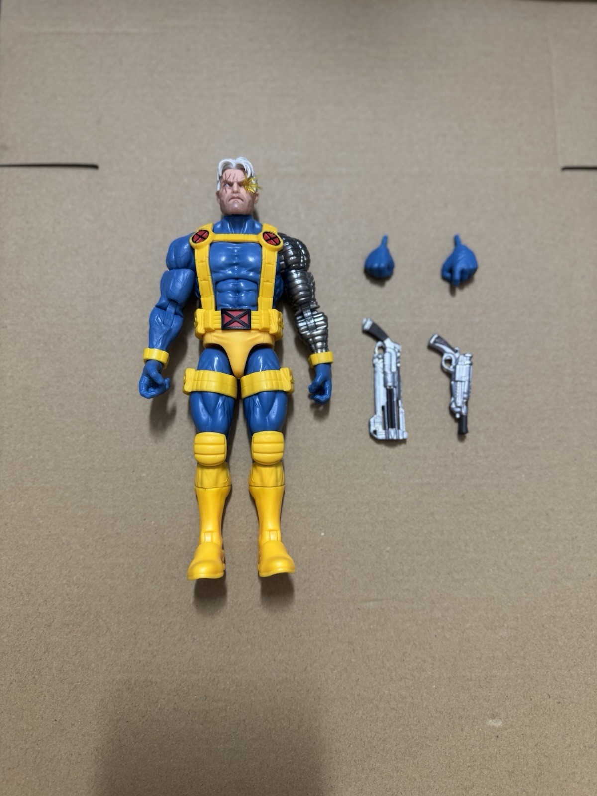 Marvel Legends Zabu BAF Series X-Men Cable 6" Figure Hasbro 2025 Complete