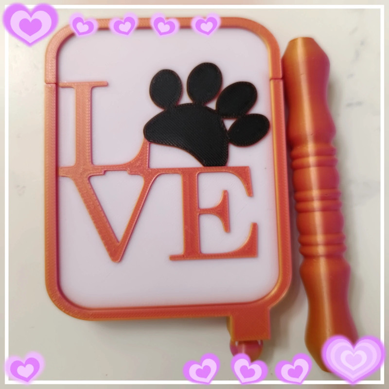Kit love dog diamond painting
