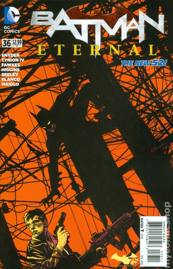Batman Eternal #36 VG 2015 immagine stock basso grado