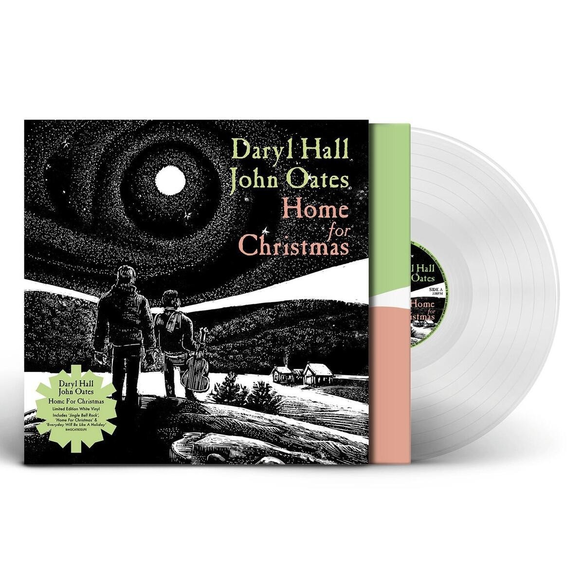Daryl Hall John Oates  ‎– Home For Christmas(Sealed Vinyl LP) 1 bent corner 105