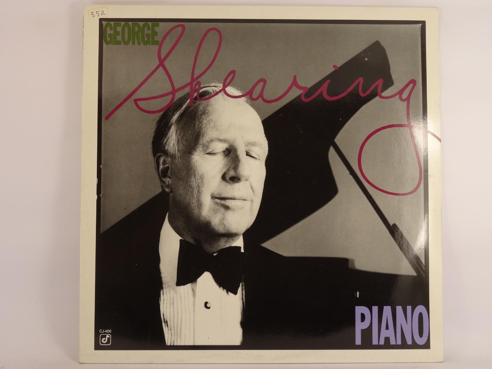 SHEARING,GEORGE PIANO (A) LP CONCORD JAZZ