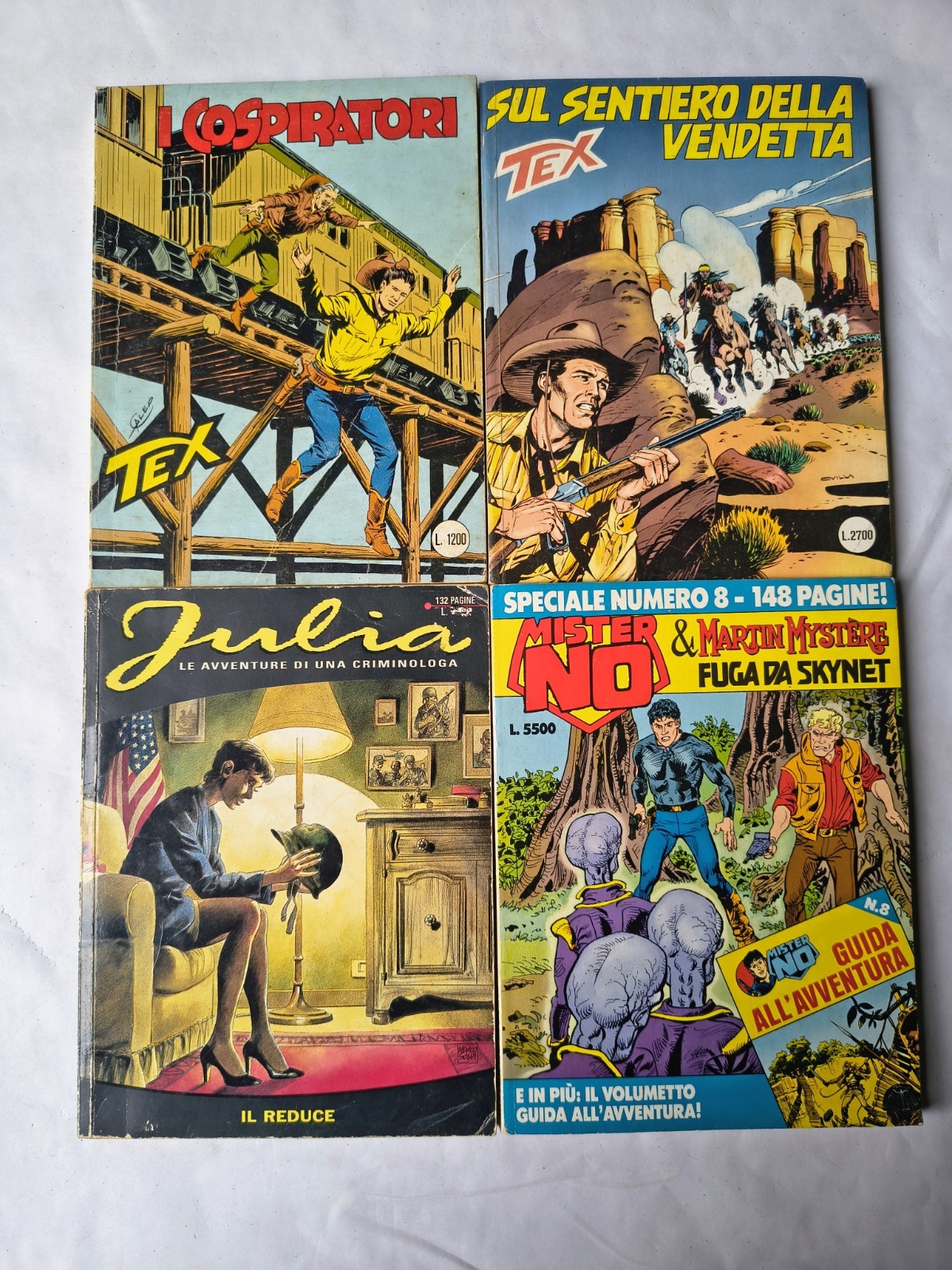 Sergio Bonelli Editore Lotto fumetti Tex Julia Martin Mystère Mister No (It)