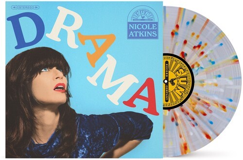 Nicole Atkins - Drama [Used Very Good Vinyl LP] Explicit, Red, Yellow, Blue, Col