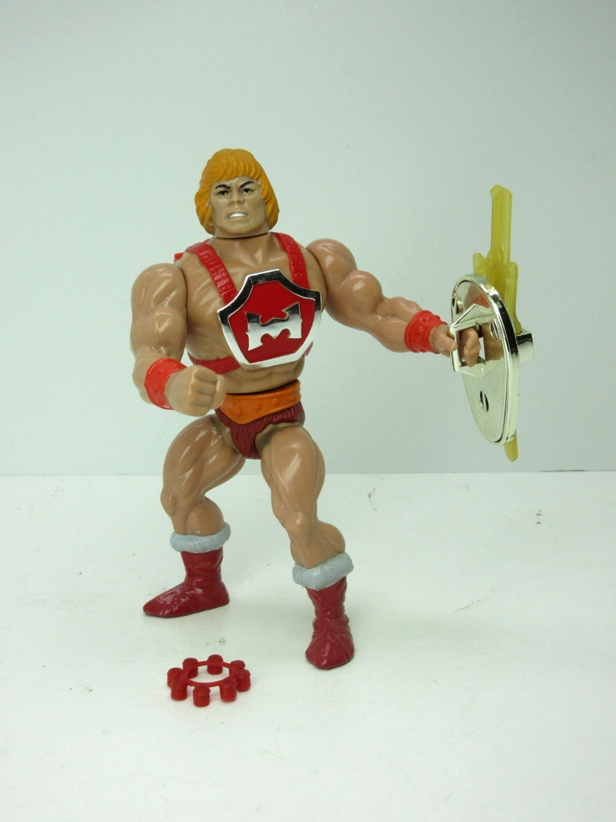 MOTU, vintage, THUNDER PUNCH HE-MAN, Masters of the Universe, 100% completo, personaggio
