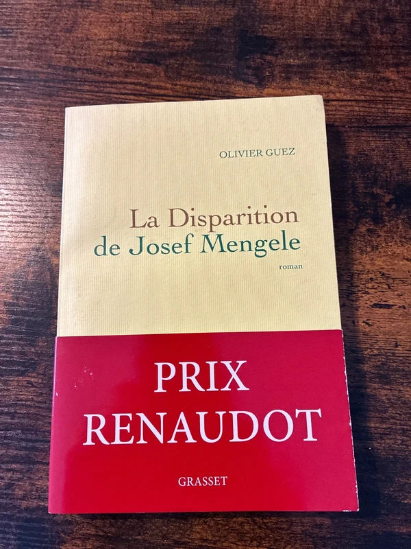 La disparition de Josef Mengele de O. Guez