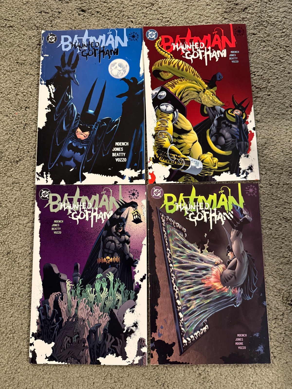 Batman Haunted Gotham 1,2,3,4 graphic novel-tpb lotto/set completo Kelley Jones