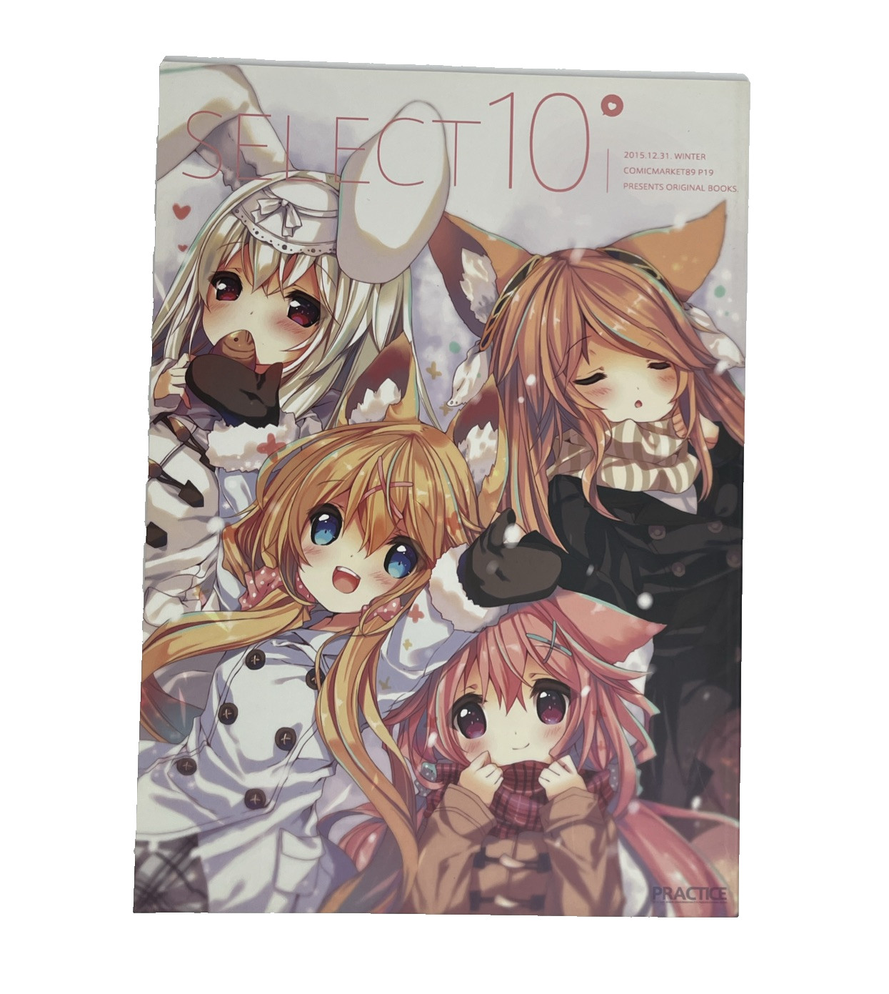 Select-10 Art Book Doujinshi Anime Manga Illustrazioni 2015 Pratica Invernale