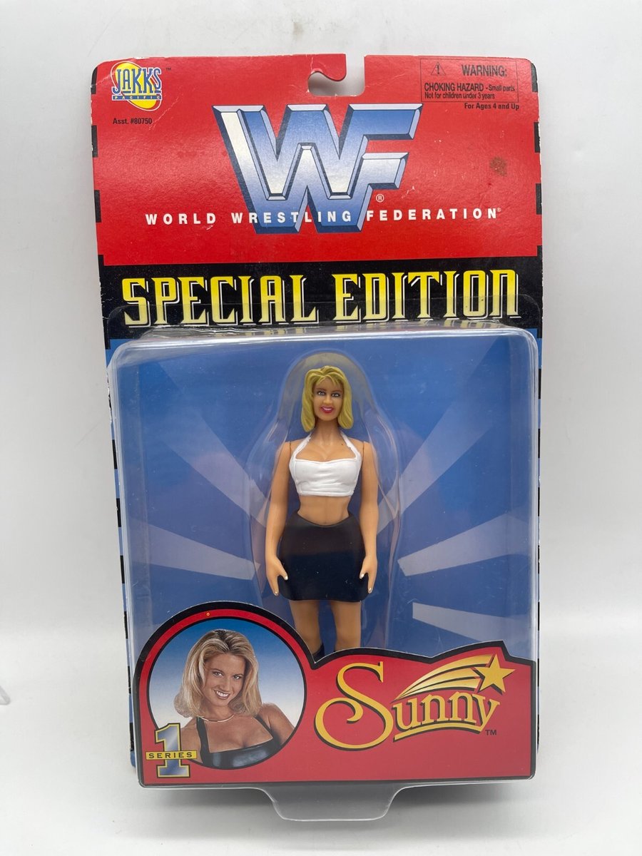Modellino Jakks Pacific WWF (WWE) 1997 edizione speciale serie 1 SUNNY
