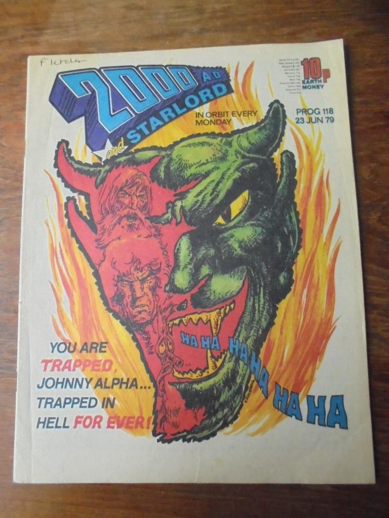 2000AD featuring JUDGE DREDD, prog 118 (23rd June 1979) - VERY GOOD cond