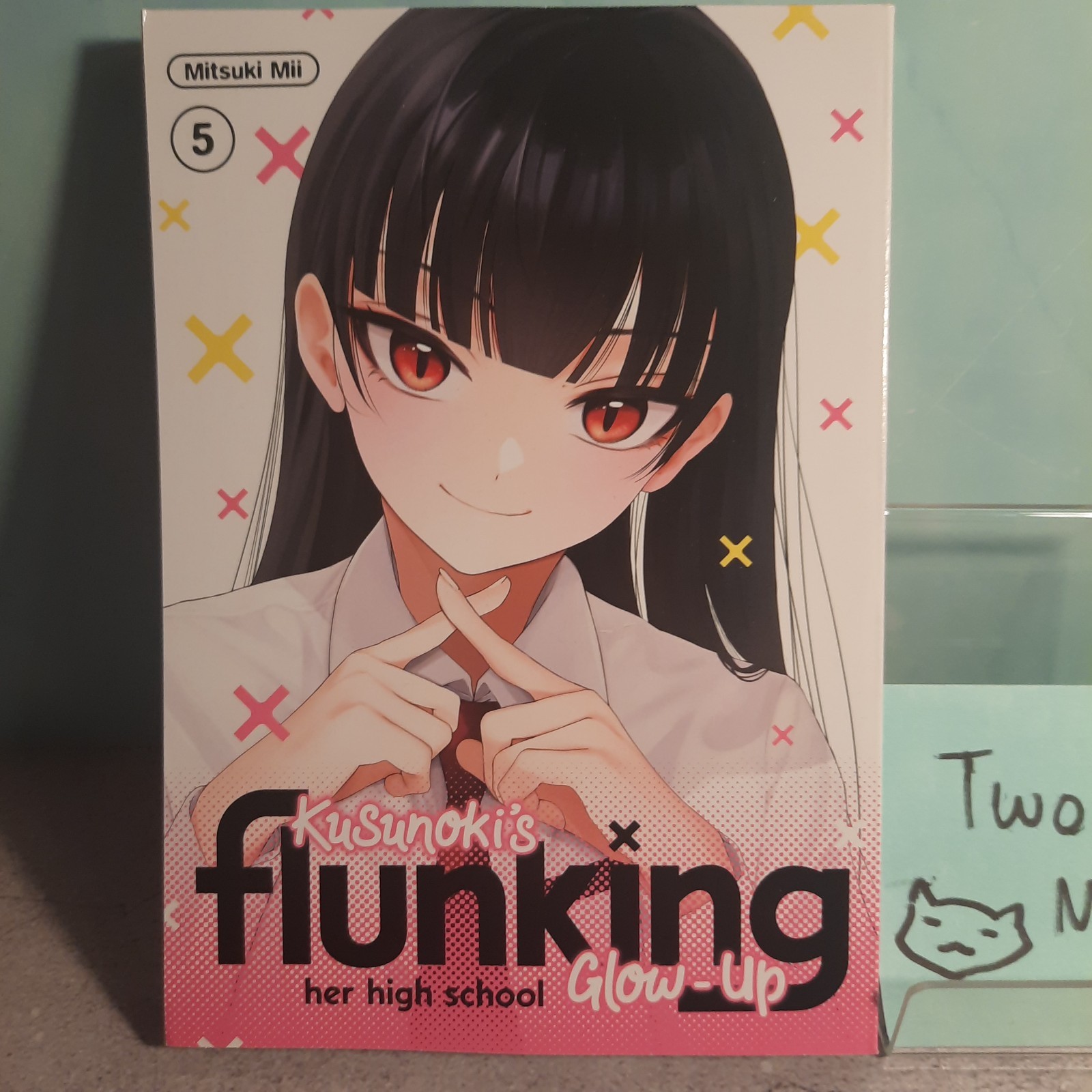 📚 Kusunoki's Flunking Her High-School Glow Up Vol. 5 manga romantici inglesi