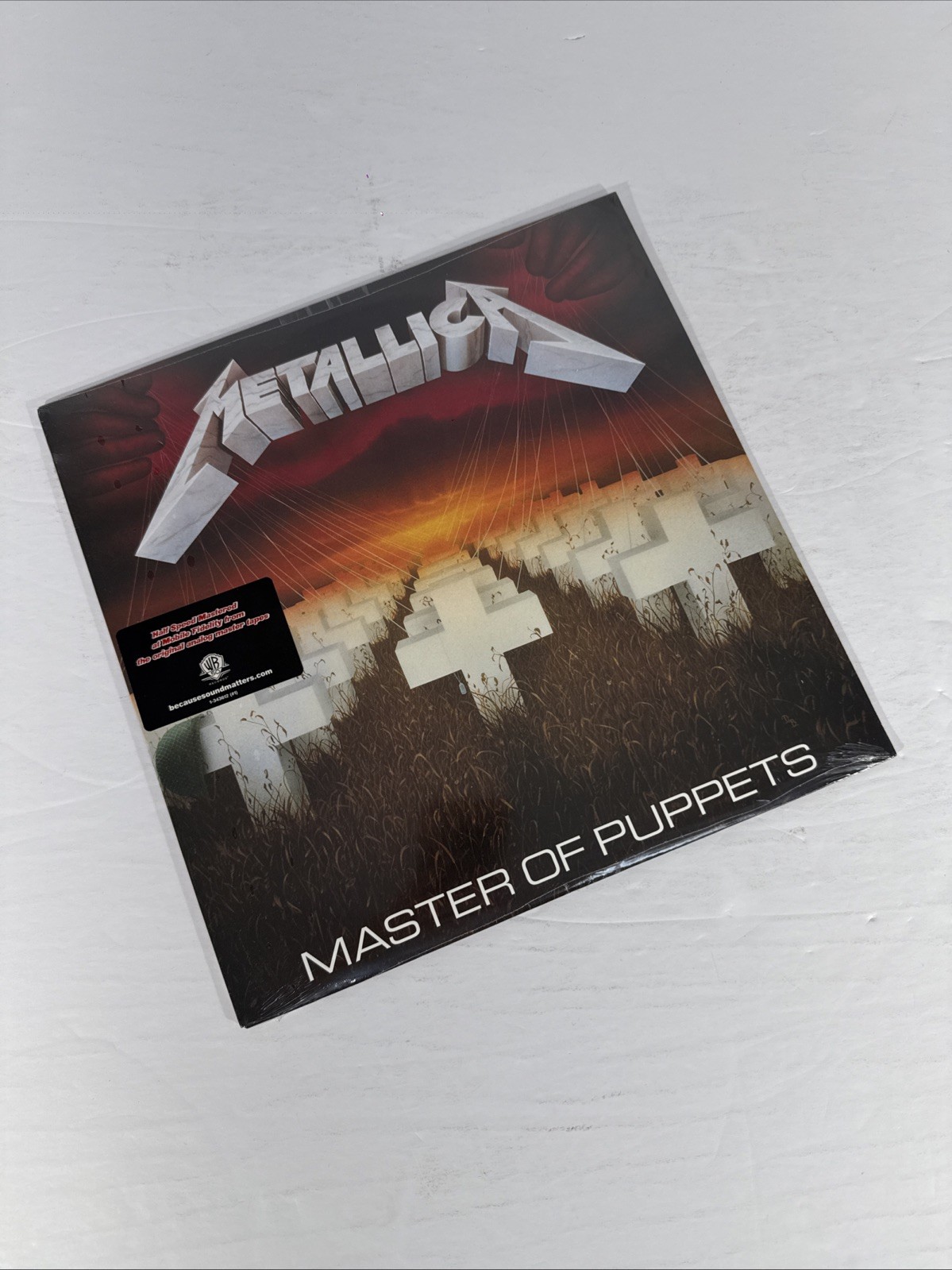 METALLICA Master of Puppets (Record, 2008) High Speed Mastered Brand New