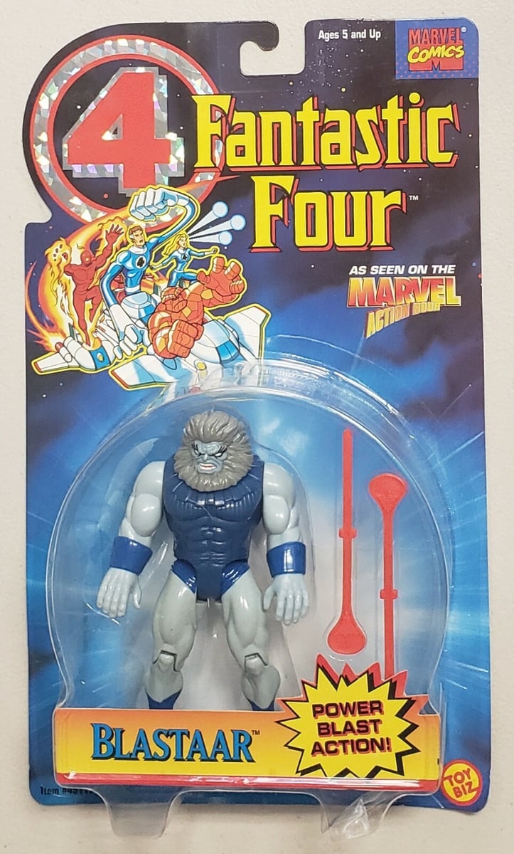 FANTASTIC FOUR BLASTAAR ACTION FIGURE CON AZIONE POWER BLAST