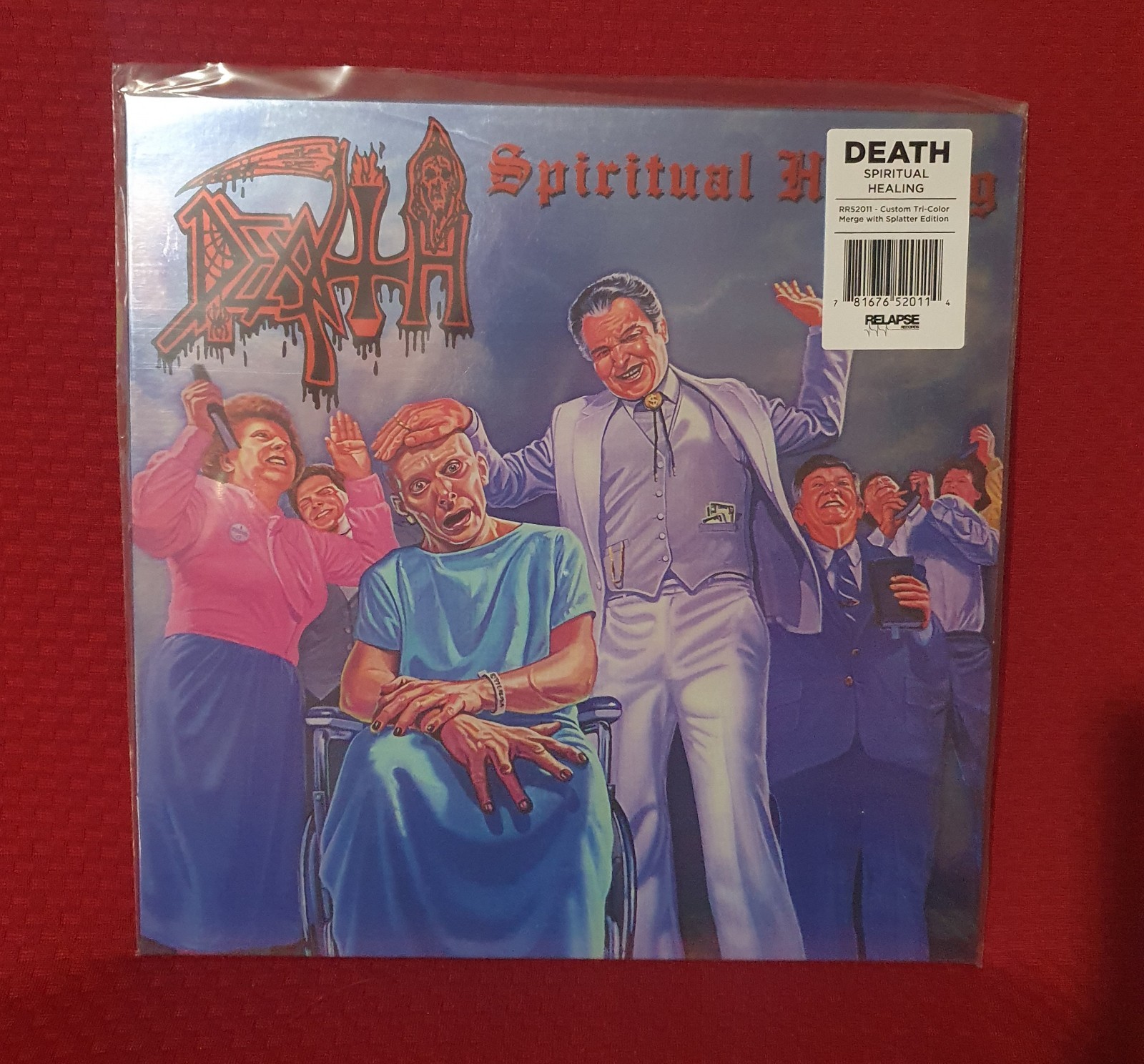 Death Spiritual Healing Lp Vinyl Splatter