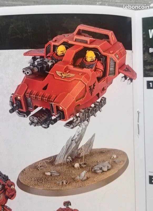 Land speeder, Warhammer 40k, Armaggedon box, Space Marine