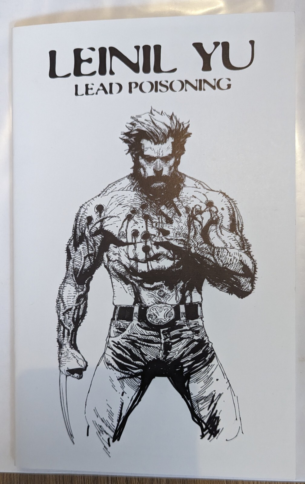 Leinil Francis Yu 2006 Sketchbook - Lead Poisoning HTF -Signed by Leinil Yu NM