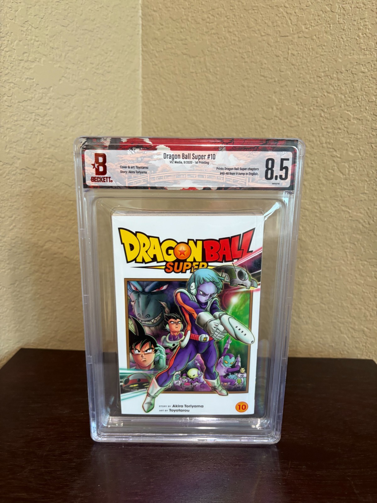 Dragon Ball Super: Volume #10 di VIZ MEDIA Shonen Jump - Beckett BGS Manga 8,5