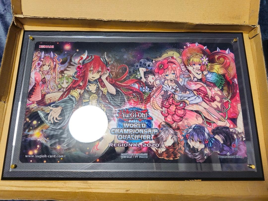 Yu-Gi-Oh WCQ 2020 Allomerus l'insetto mesmerizzante tappetino da gioco con display giapponese