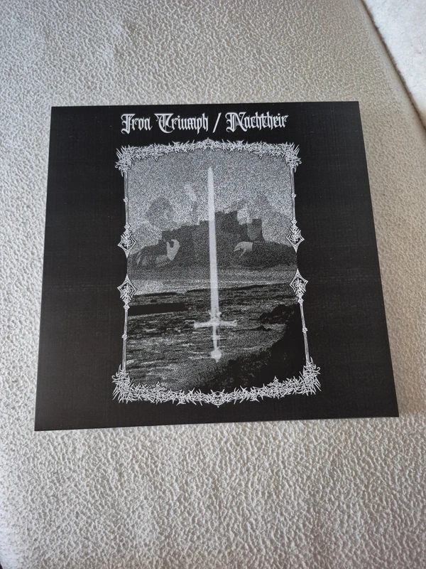 Iron Triumph Nachtheir LP Raw Black Metal Dungeon Synth Vinyl Tape CD Sanguine Relic