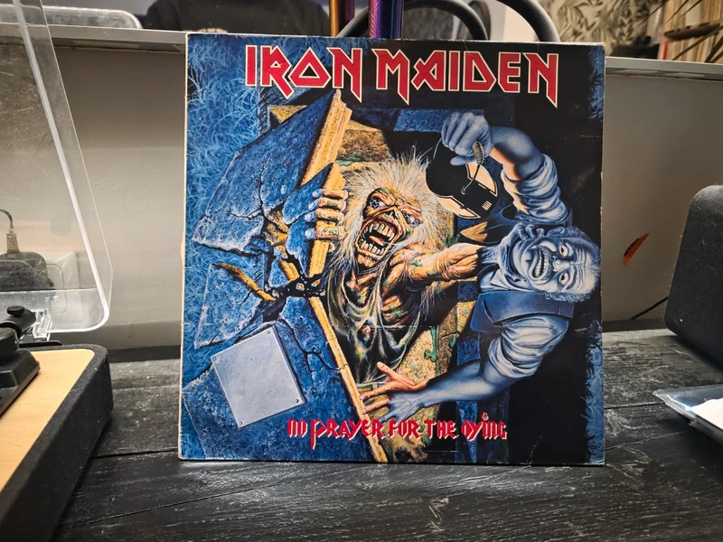 008 💀 Iron maiden  no prayer for the dying 💀