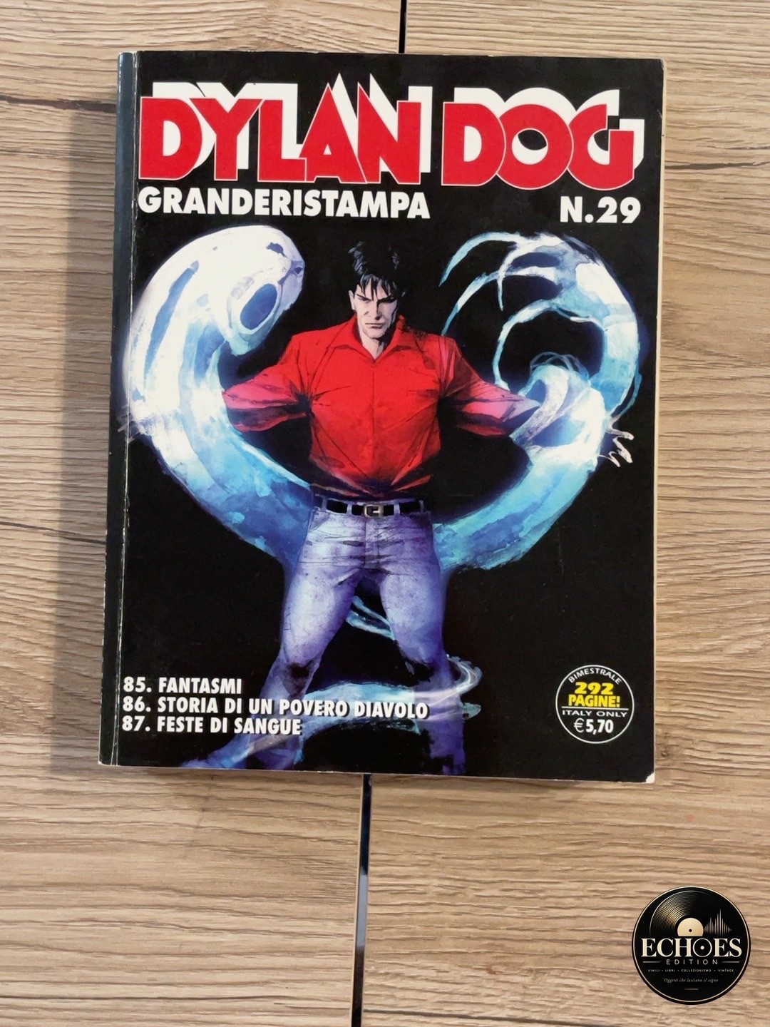 DYLAN DOG GRANDERISTAMPA N. 29 – BONELLI 2011 – 3 STORIE COMPLETE – 292 PAGINE