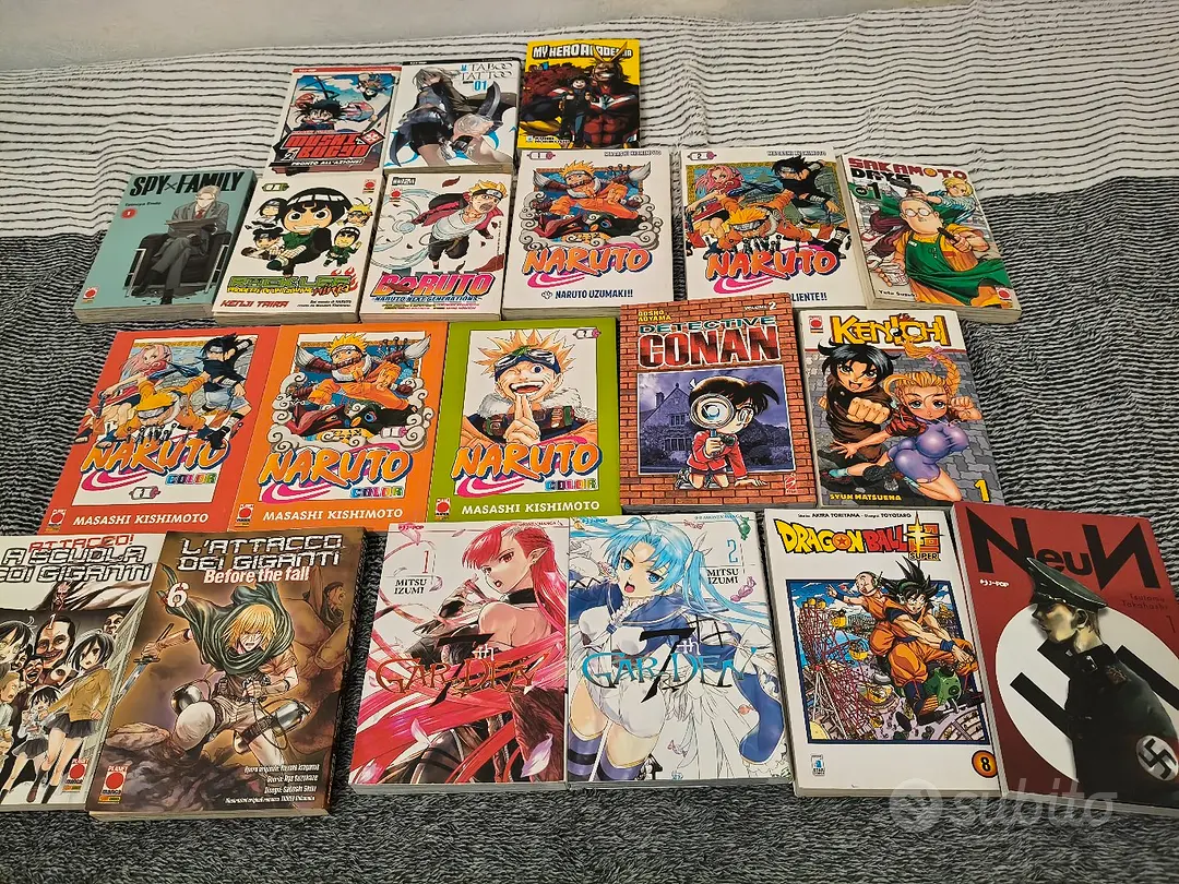 Lotto 20 manga Naruto Boruto Neun Dragon Ball