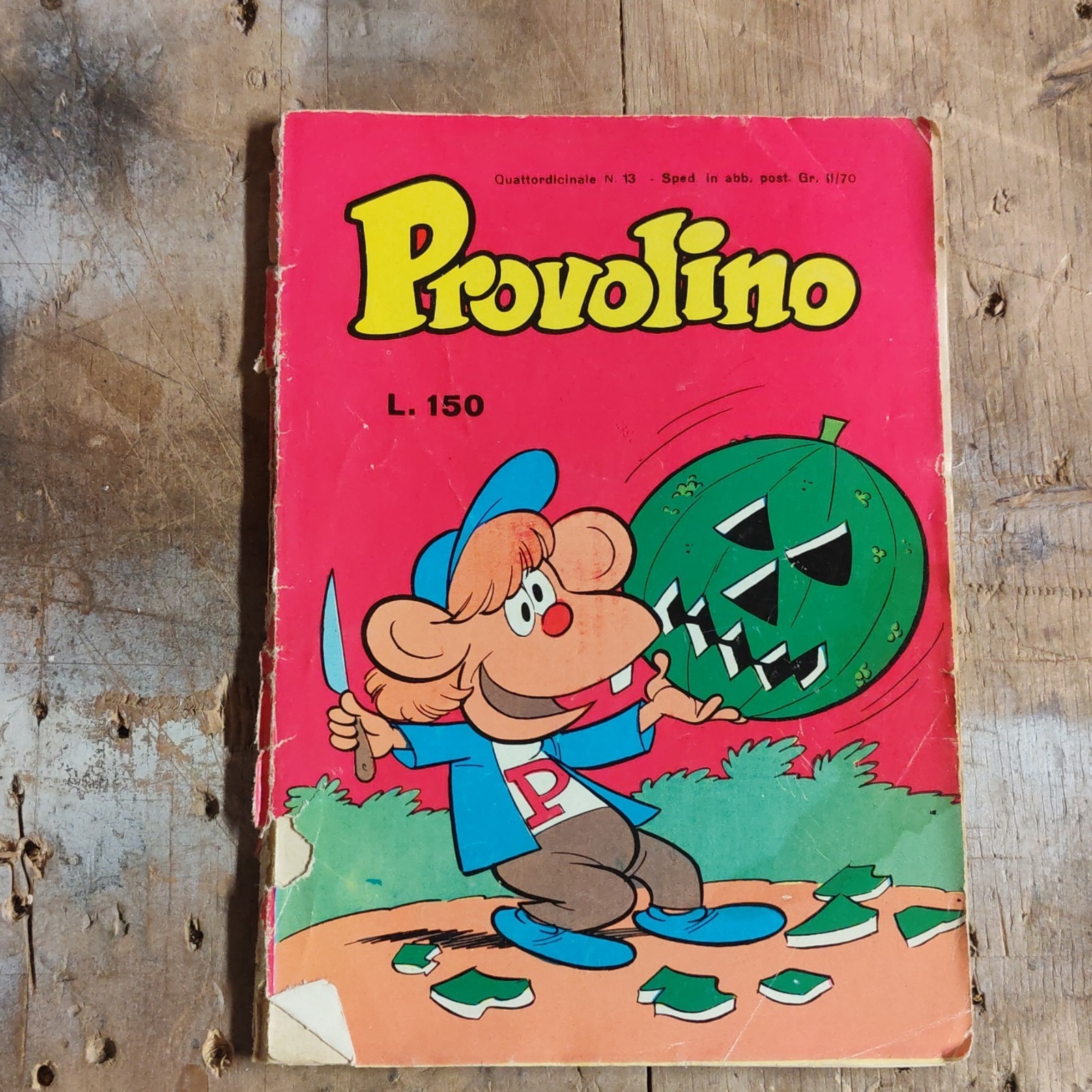 Bianconi Provolino n. 13 1973 Il piccolo faraone Carl Barks fumetto ITA