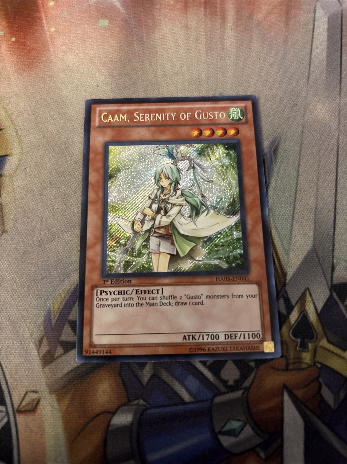 Yugioh! LP Caam, Serenità di Gusto - HA05-EN041 - Secret Rare - 1° Edizione Ligh