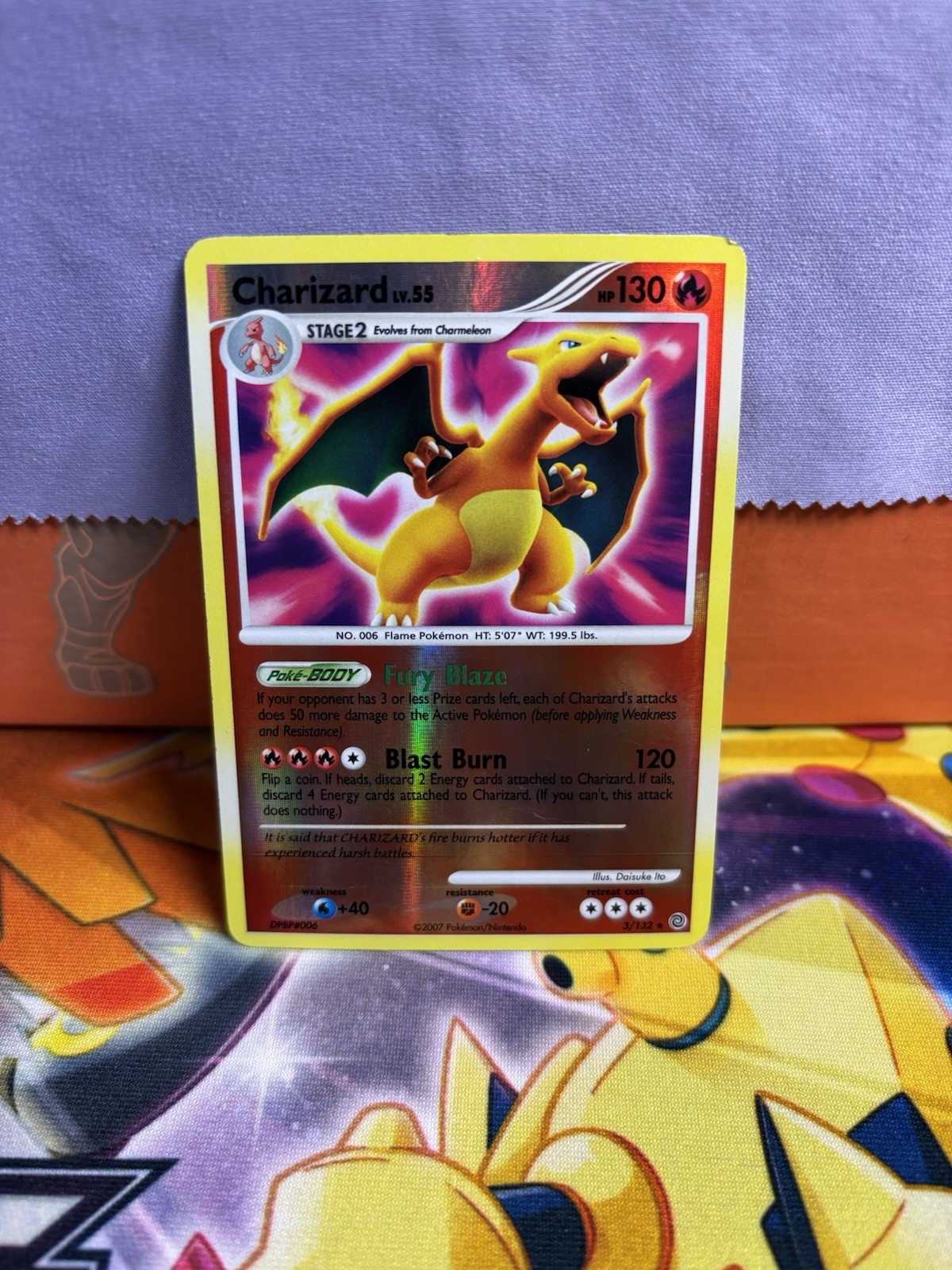 Charizard 3/132 Secret Wonders Reverse Holo Pokemon TCG