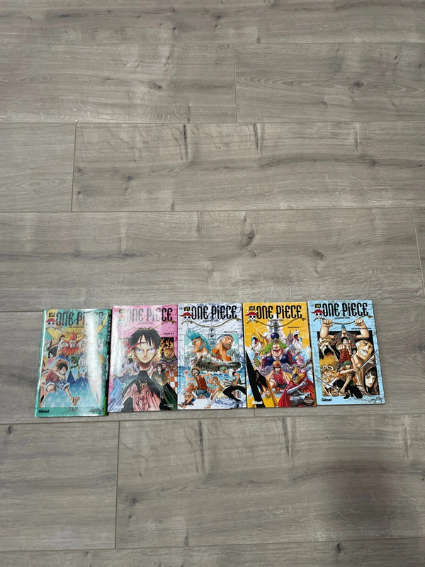 Lot de 5 mangas One Piece du 35 au 39
