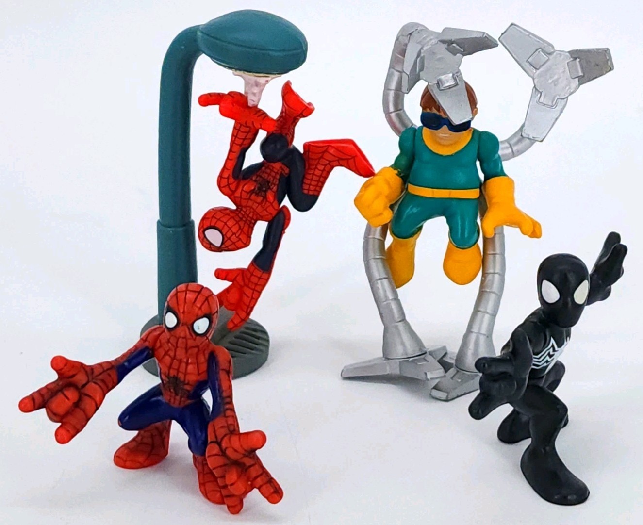 Lotto Hasbro Marvel Super Hero Squad Spider Man Doctor Octopus Simbionte Spiderman
