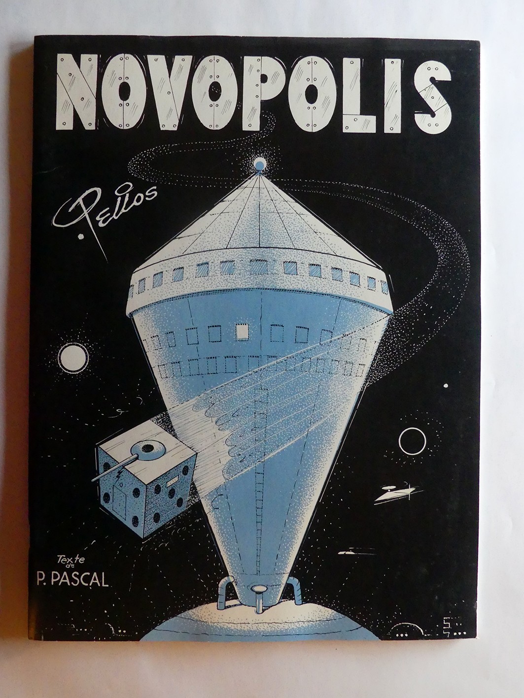 BD Novopolis par Pellos dessinateur des Pieds Nickelés