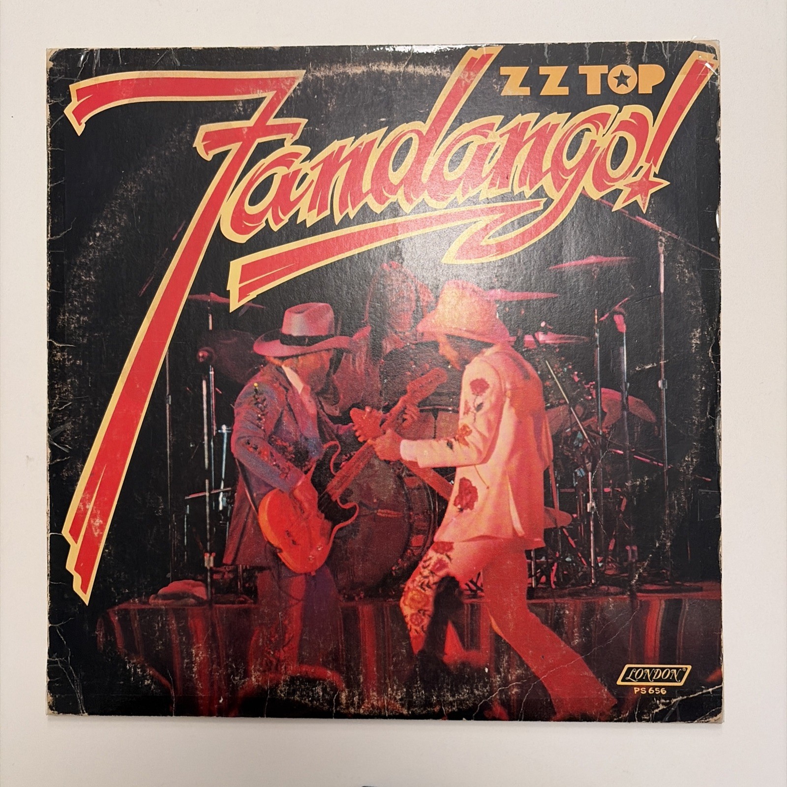 ZZ Top Fandango LP London PS 656 VG+ Vinyl VG- Cover