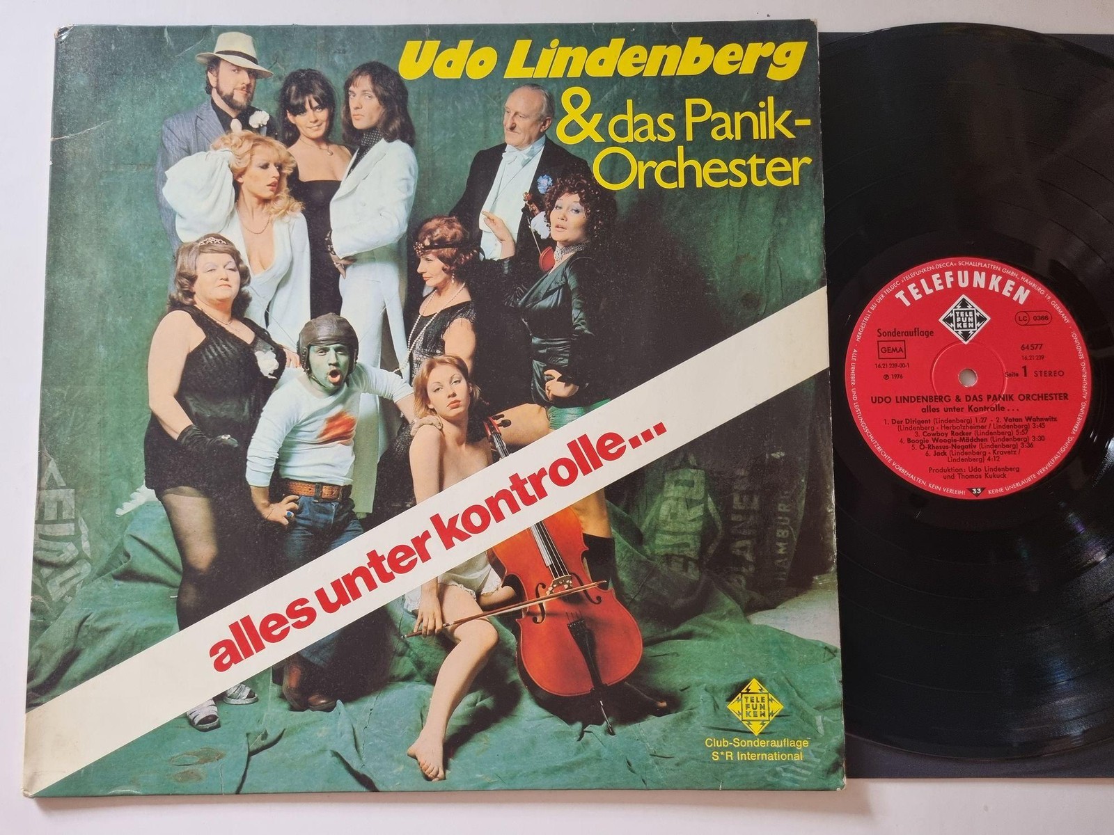 Udo Lindenberg Und Das Panikorchester - Alles Unter Kontrolle... Vinyl CLUB LP