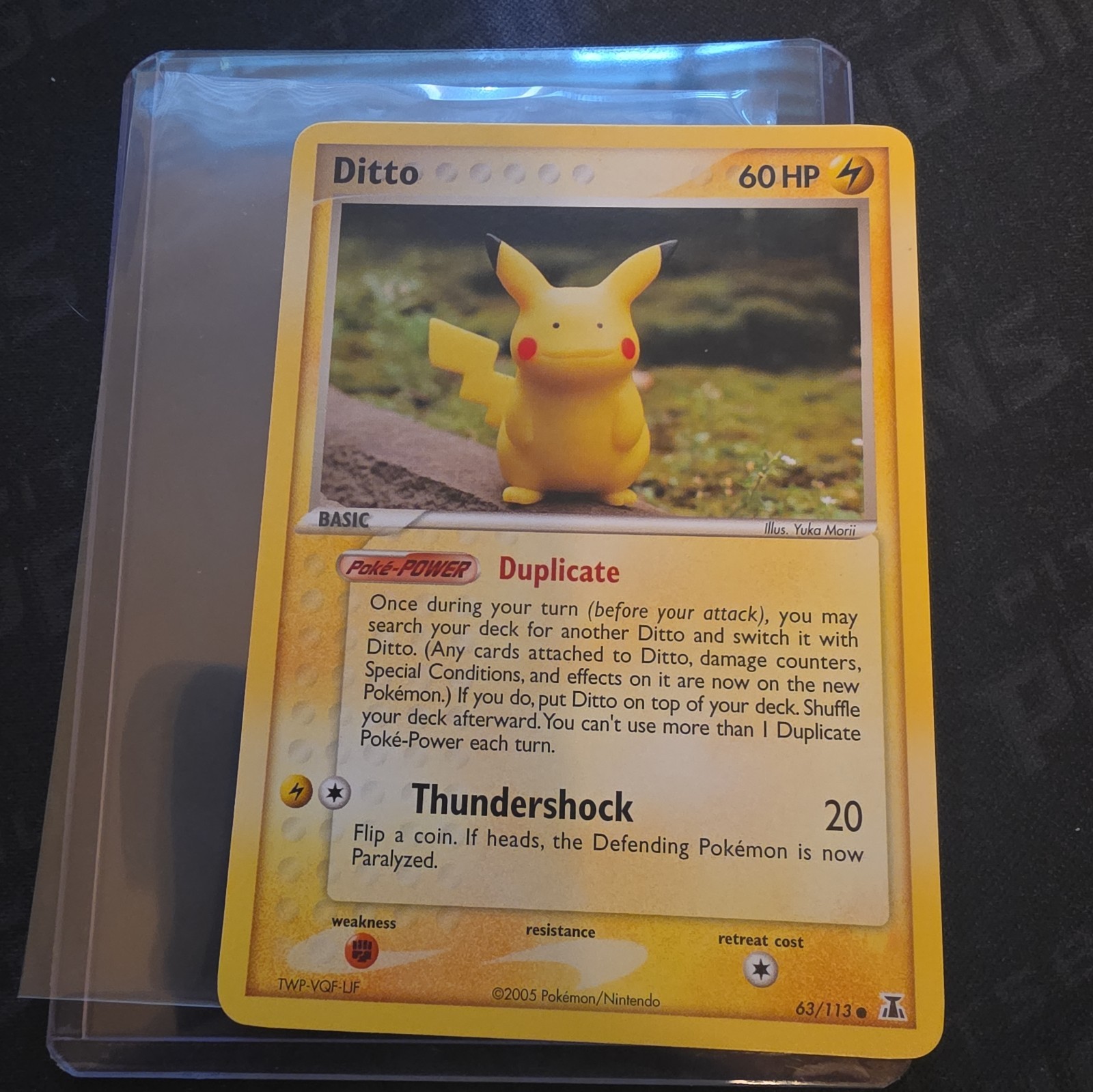 Pokemon TCG Idem Pikachu 63/113 Delta Specie HP