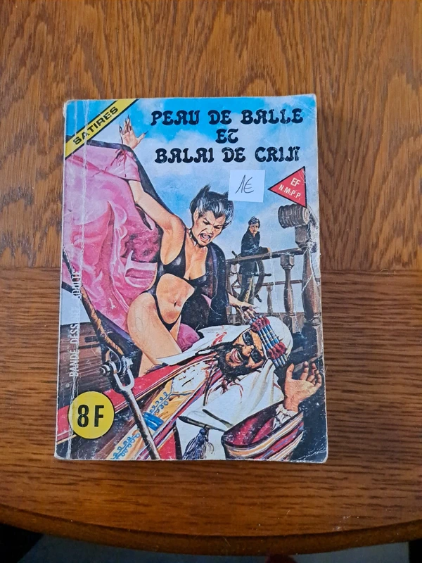 Bande dessinée adulte peau de balle et balai de crin