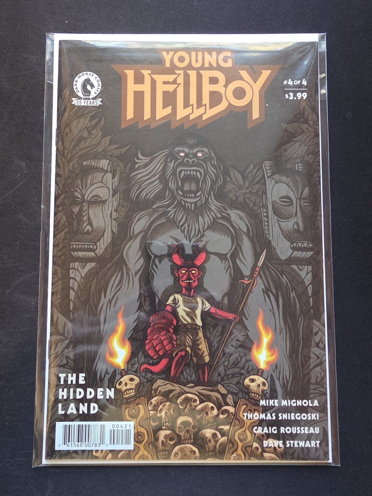 Young Hellboy Hidden Land #4 Carpenter Variant Dark Horse 2021 VFNM See Picture