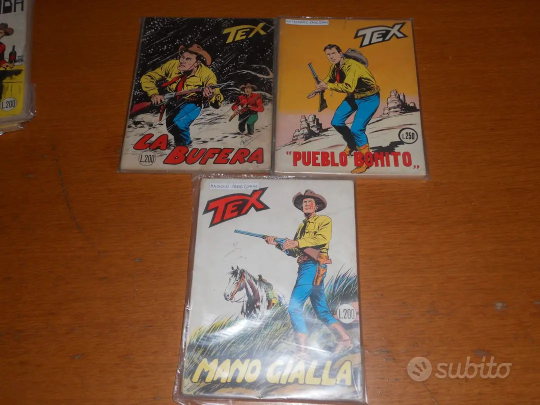 Fumetti originali serie Tex
