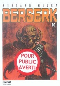GLENAT Berserk  (French) 10 by Kentaro Miura 2017