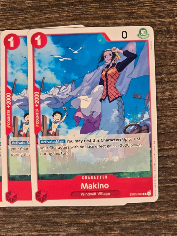 Lotto Makino - EB03-009 - 4 pezzi - One Piece TCG - Extra Booster 3: Heroines Edition