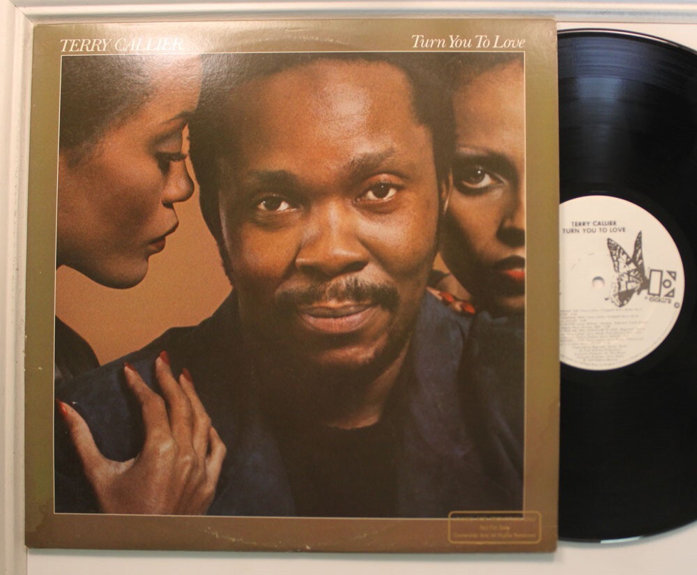 Terry Callier Promo LP Turn You To Love Su Elektra - VG++ / VG++ (Gold Promo STA